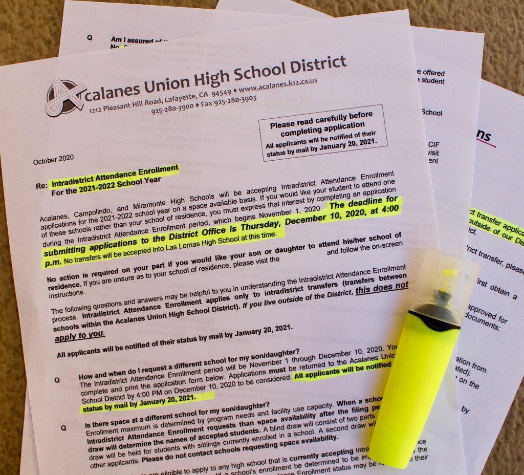 Reinstatement of Interdistrict Transfers Within&nbsp;AUHSD
